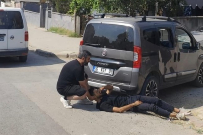 Bursa'da kaza! Motosiklet kamyonet ile çarpıştı