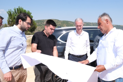 Bursa İnegöl Millet Bahçesi’nde çalışmalar tüm hızıyla sürüyor