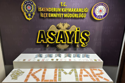 Hatay İskenderun’da kumar oynarken yakalanan 4 şahsa 36 bin 988 TL para cezası
