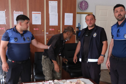 Yozgat Sorgun'da dilencinin üzerinden 7 bin lira çıktı