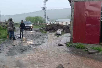 Ardahan'da temmuz ayında sel yaşandı