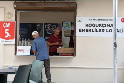 Bursa Koğukçınar Emekliler Lokali, mahallelinin uğrak noktası oldu
