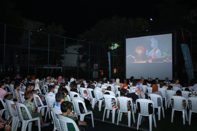 Bursa Nilüfer’de çocukların sinema keyfi başlıyor