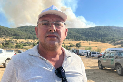 Eskişehir'de alevlerin arasında kalan ve kepçesi kül olan operatörün arkadaşı o anları anlattı