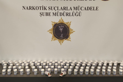 Samsun'da 7 bin 336 adet sentetik ecza ele geçirildi