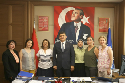 Bursa Hayvan Hakları Platformu'ndan Büyükşehir Belediyesi'ne ziyaret