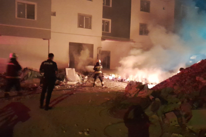 Konya Karapınar'da palet yangını korkuttu