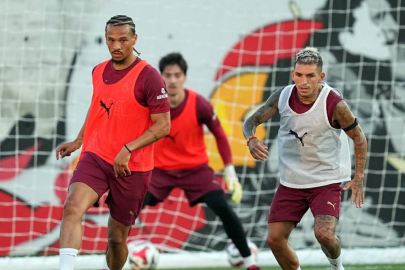 Leroy Sane, Galatasaray ile ilk antrenmanına çıktı