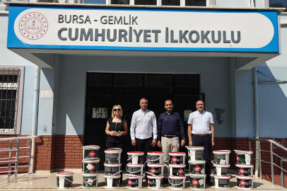 Bursa Gemlik Kent Konseyi ve filli boyadan eğitime renkli destek