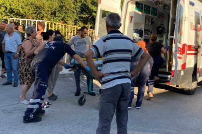 Çorum'da minibüsle çarpışan bisikletli çocuk yaralandı