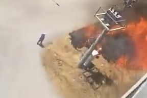 Bursa’da trafo patladı , yangın çıkt! Mahalle halkı müdahale etti