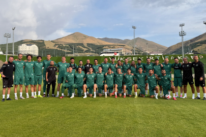 Bursaspor'da kamp başladı! Palandöken yeşil-beyaz...
