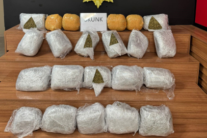 Şanlıurfa’da 25 kilogram uyuşturucu ele geçirildi