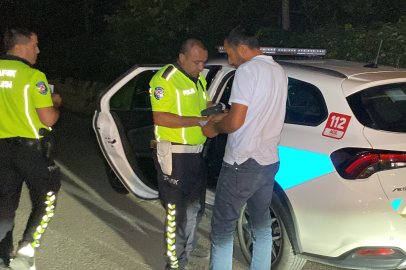 Aksaray'da alkollü sürücüye 11 bin lira ceza kesilerek, ehliyetine el konuldu