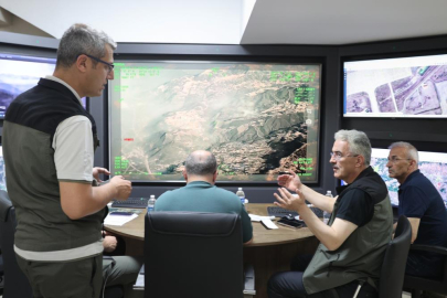 Bakan Yardımcısı ve Bursa protokolü orman yangınlarını yakın takipte!