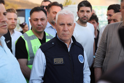 Başkan Bozbey: Bursa'daki yangınla ilgili 03 plakalı araçtaki 2 kişi yakalandı