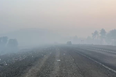 Bursa'daki yangına yardıma gelen ekipler tulumlarda uyudu