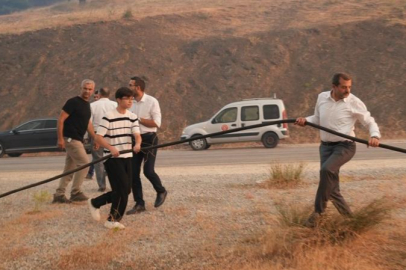 Bursa Gürsu Belediye Başkanı Mustafa Işık göz yaşlarını tutamadı