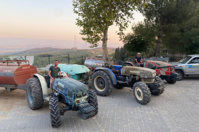 Bursa Mudanya'da yangın nöbeti başladı!