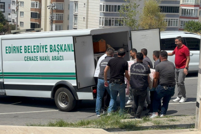 Edirne'de şüpheli ölüm