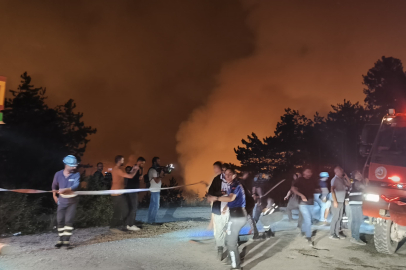 Karabük’te orman yangını büyüyor, iki mahalle tahliye edildi
