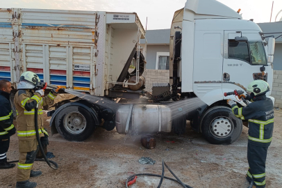 Mardin'de tırın yakıt deposunda patlama: 7 yaralı