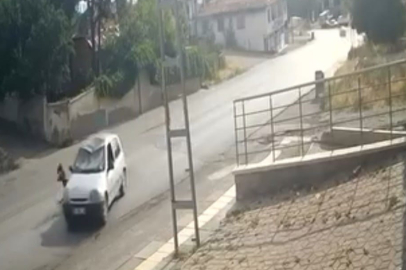 Ankara'da polisten kaçarken otomobilin altında kaldı