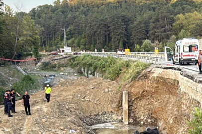Zonguldak'ta otomobil dereye uçtu: Baba-oğul hayatını kaybetti