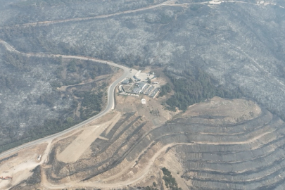 Bursa’da yanan ormanlar dronla görüntülendi; soğutma çalışmaları sürüyor!