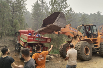Bursa İnegöl’ün dayanışma ruhu yangın bölgesinde