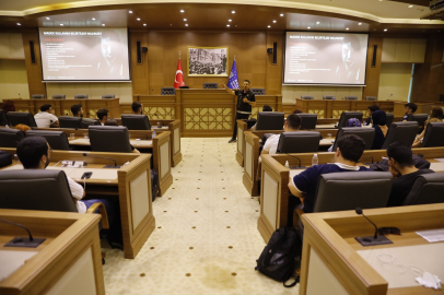 Bursa'da stajyerler oryantasyon eğitiminde