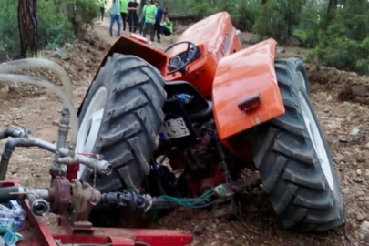 Bursa'da yangın bölgesine su taşırken traktörü hasar görmüştü! İş insanı...