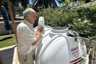 İzmirliler susuz kalmamak için çareyi ev tipi su depolarında buldu