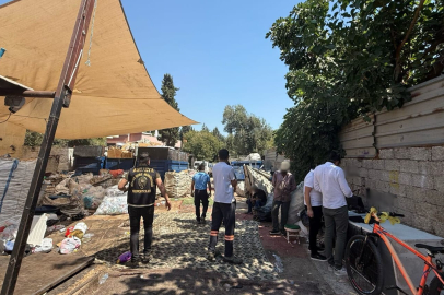 Antalya'da hurda ve ikinci el iş yerlerine eşzamanlı denetim