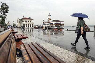 İstanbul'da yağış başladı