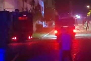 Bursa’da öğrenci yurdunda yangın çıktı