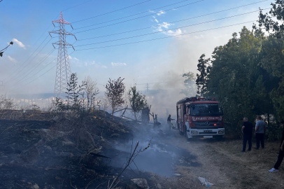 İstanbul Esenyurt’ta otluk alanda çıkan yangın söndürüldü