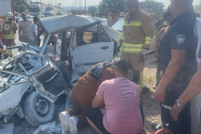 Manisa Kula'da karı-koca trafik kazasında hayatını kaybetti