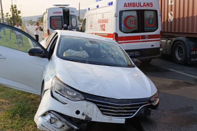 Bursa’da korkutan kaza! Cip ile otomobil çarpıştı: Yaralılar var...