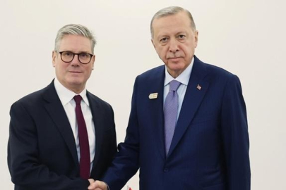 Cumhurbaşkanı Erdoğan'dan İngiltere Başbakan Starmer'e 'Filistin tebriği'