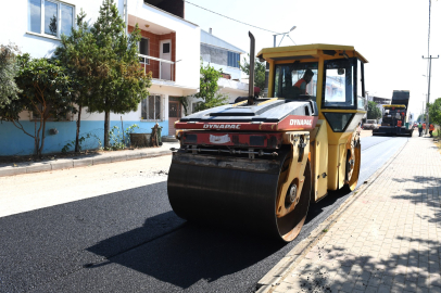 Bursa Osmangazi’de bir yol daha yenilendi