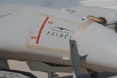 Bayraktar AKINCI'dan, yerli mühimmat ile hedefe tam isabet