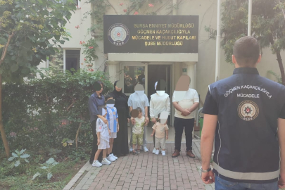 Bursa’da göçmen kaçakçılığı operasyonu! 13 bin TL karşılığında...