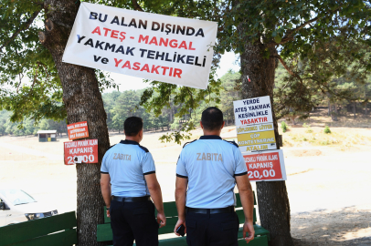 Bursa Osmangazi’de piknik alanları denetim altında