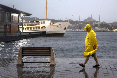 İstanbul için kuvvetli rüzgar ve sağanak uyarısı