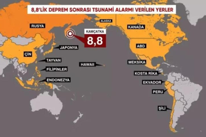 Rusya'daki deprem, dünya haritasını değiştirdi!