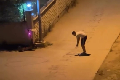 Bursa'da sevgilisine suyla özür mesajı yazan genç ortalığı ayağa kaldırdı! Benzin zannettiler