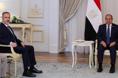 Bakan Fidan, Mısır Cumhurbaşkanı Sisi ile görüştü