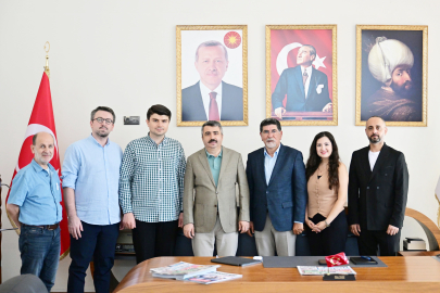 Bursa Hakimiyet'ten Yıldırım Belediye Başkanı Oktay Yılmaz'a ziyaret