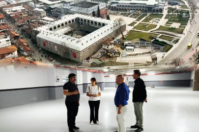 Bursa’nın tarihi meydanındaki otoparkta sona doğru! Fotoğraflar paylaşıldı